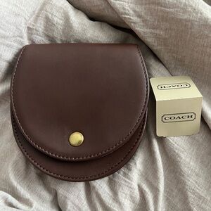 Vintage Coach horseshoe belt bag 4857